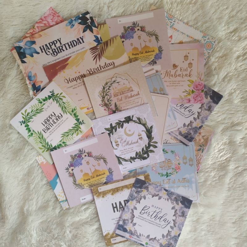 

Packing Tambahan, bubblewrap dan kartu ucapan