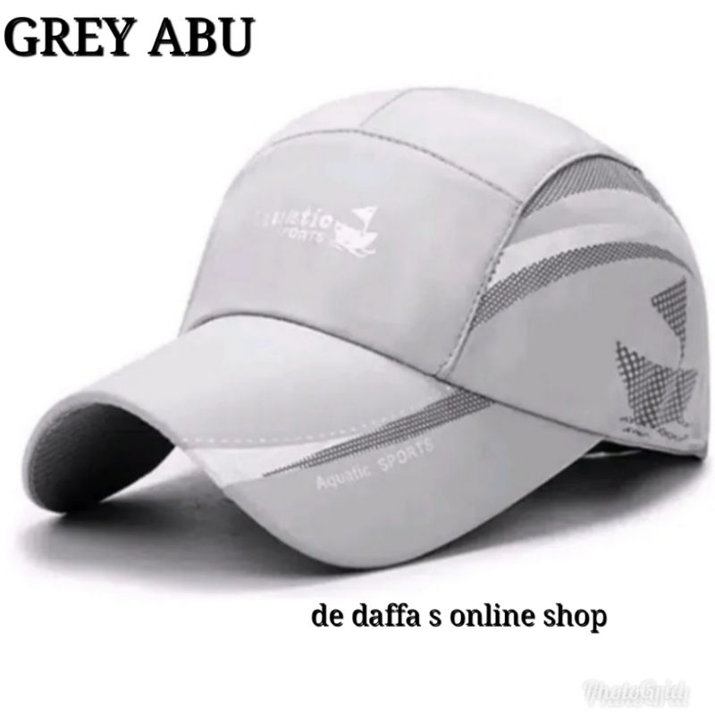 COD TOPI SPORT PRIA WANITA TOPI PARASUT ANTI AIR TOPI AQUATIC SPORT TERLARIS