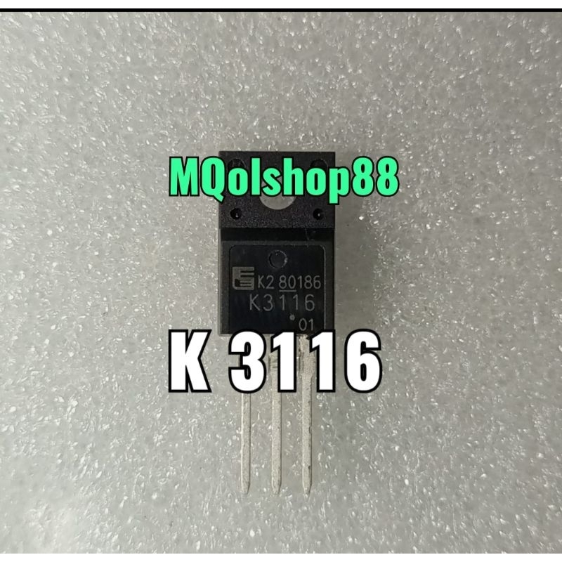 Hrg 1pcs K3116 K 3116 SK3116 SK 3116 2SK3116 2SK 3116 TR FET TRANSISTOR MOSFER