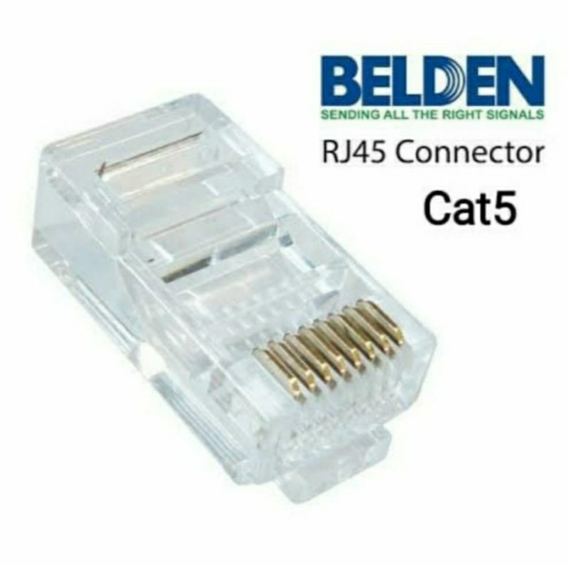 Konektor LAN RJ45 Cat5e Belden Original