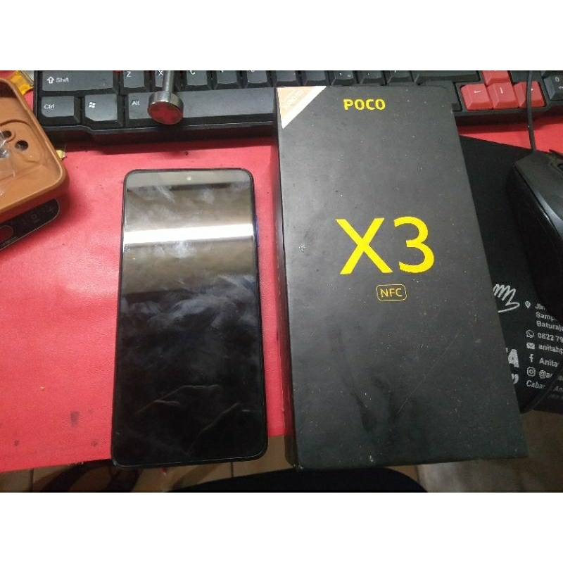 hp poco x3 nfc 8/128 matot baca deskripsi