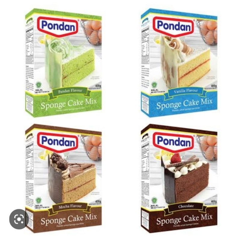 

PONDAN SPONGE CAKE MIX 400gr/200gr