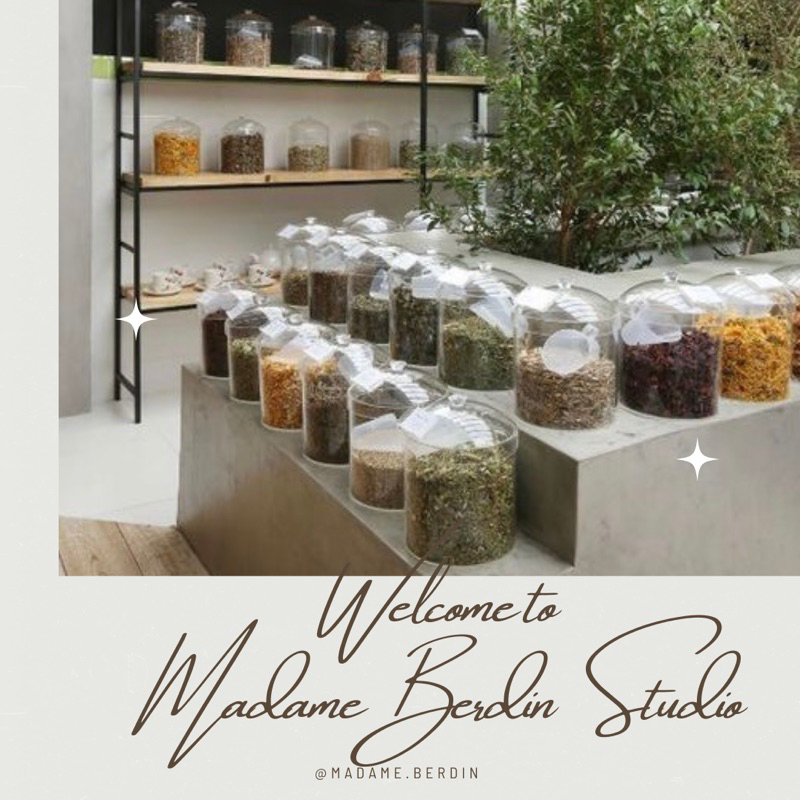 Teh Bunga Telang Lavender Rosella Peppermint Chamomile | Dried Flower Tea | Teh Bunga BERDIN STUDIO BY MADAME BERDIN | Mamacia Treats