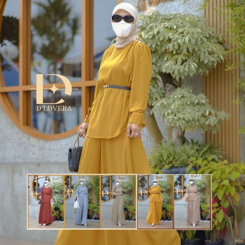 CLAUDI SET. SetCel Wanita Original By D'Lovera