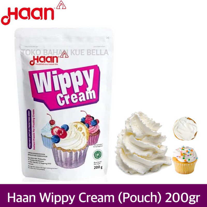 

Haan WIPPY CREAM 200gr (POUCH) - Whipped Cream Bubuk