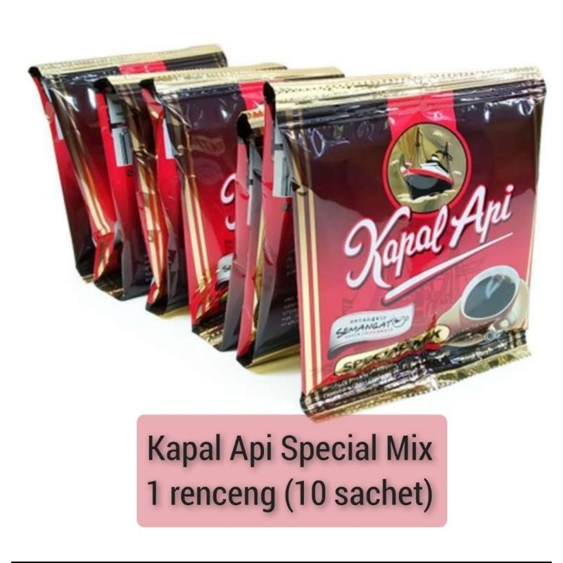 

Kapal Api Special Mix 1 Renteng (10 sachet)