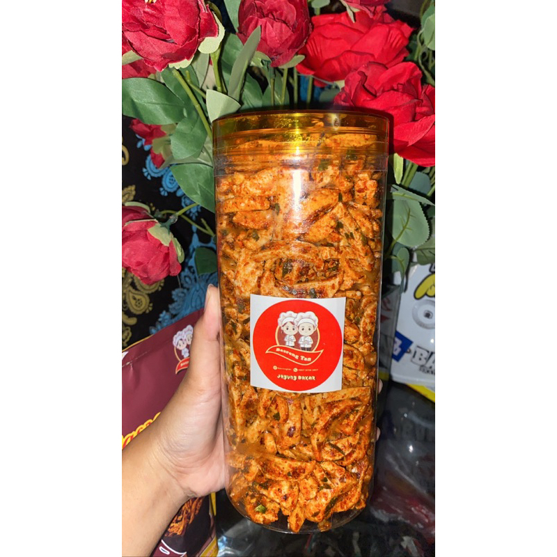 

BASRENG 500gr / BASRENG EXTRA DAUN JERUK / BASRENG STICK KEMASAN TOPLES