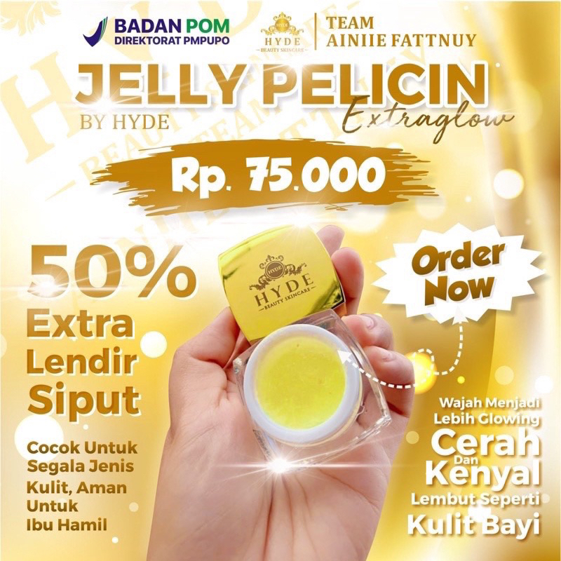 JELLY PELICIN EXTRA GLOW HYDE BEAUTY SKINCARE