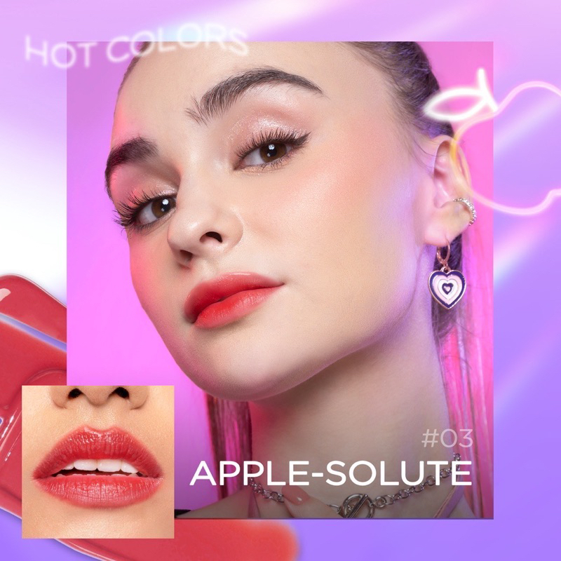 DAZZLE ME Juicy Punch Liptint !! Dewy &amp; Longlasting Stain Ready 7 Color