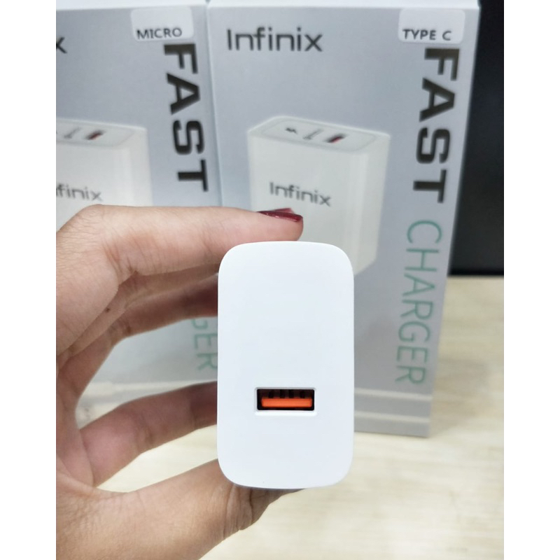 Charger INFINIX 180 Watt Flash Charging original micro type c Infinix Seri hot smart 5 7 8 9 11 12 Seri Note 10 11 12 Zero 8 Zero XPro Promo Sen