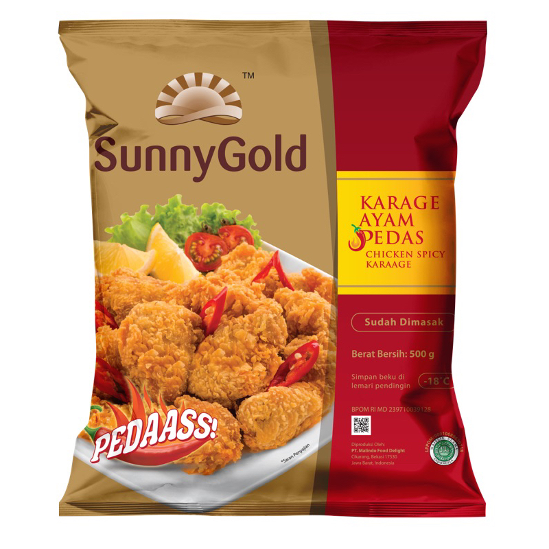 

Sunny Gold Karaage Ayam Pedas /Chicken Spicy Karaage 500Gr