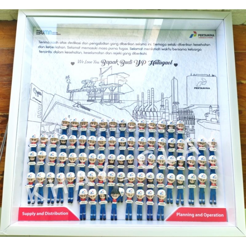 tambahan custom figure clay in frame