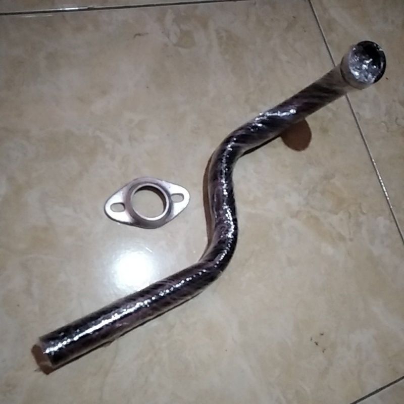 LEHER.LEHERAN SAMBUNGAN KNALPOT STANDAR REVO ABSOLUTE .REVO 110 .DAN BLADE