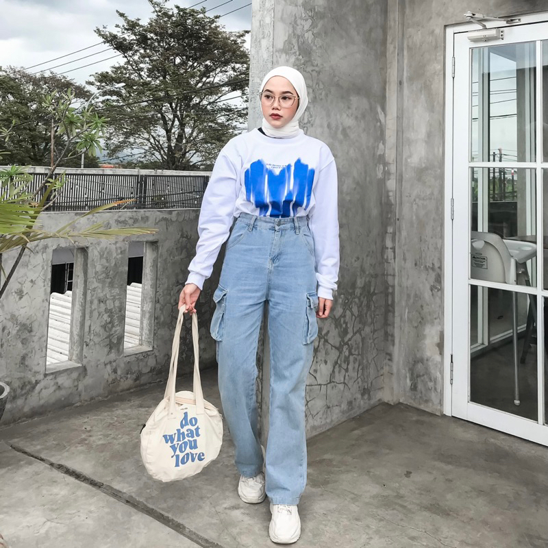 [LUXE.DLABEL] - E7 Jeans | Celana panjang Highwaist wanita Jeans import premium Jeans wanita polos ripped jeans High waist jeans wanita bkk Skinny Jeans High waist Baggy jeans Wideleg Jeans Kulot jeans Boyfriend jeans Wanita Kargo Jeans