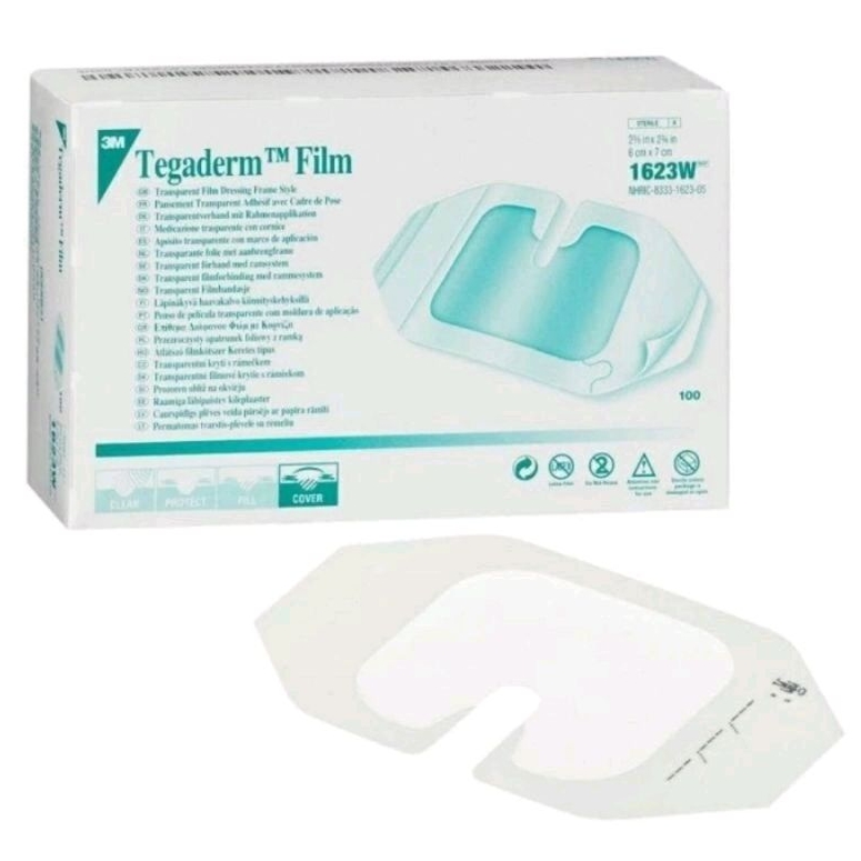 Tegaderm Film 1623 W Plester Transparan Anti Air
