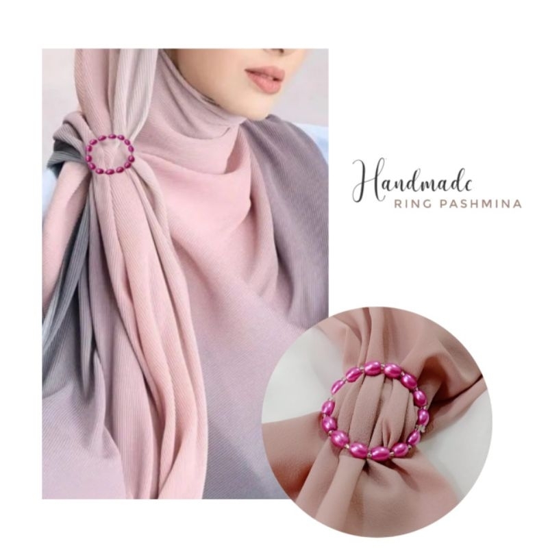 Ring Hijab Cantik Aksesoris Hijab