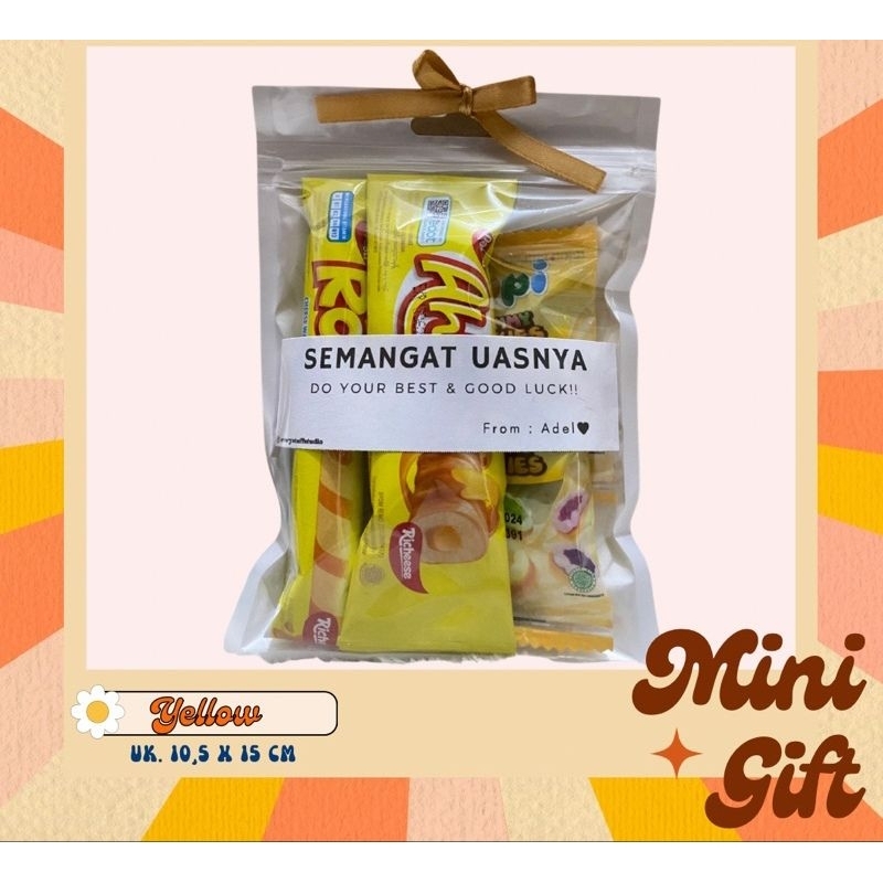 

Mini Gift Snack / Yellow / Hampers / Souvenir