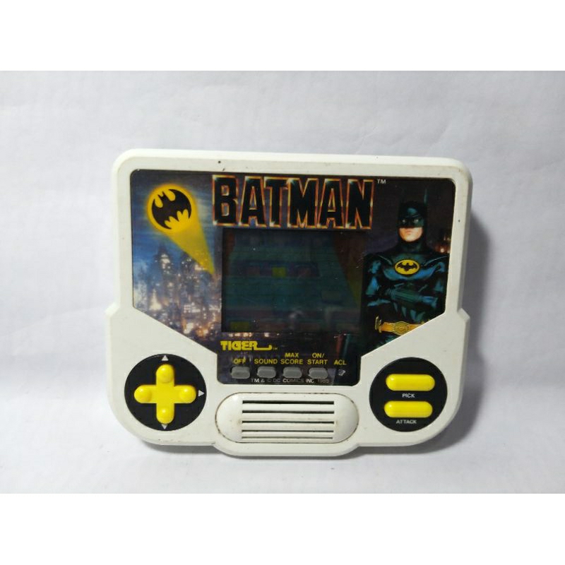 Game Watch Gimbot Gamebot Bot Batman Bruce Wayne JLA Justice League Dc Comics Tiger Electronics Elek
