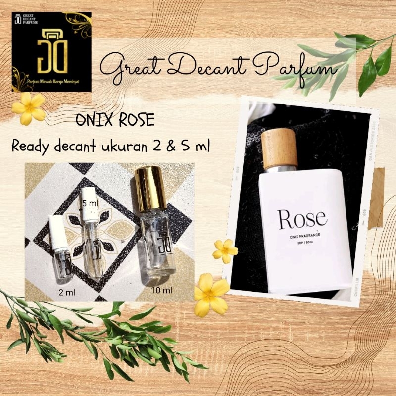 Onix Rose Parfum Decant