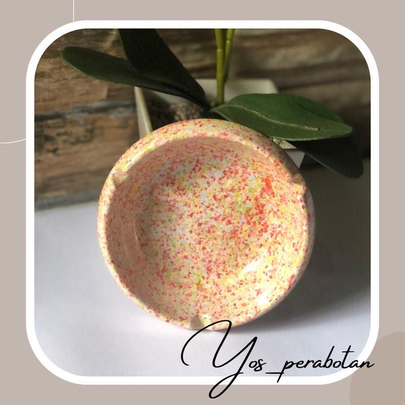 Asbak melamine/ asbak unik/ asbak