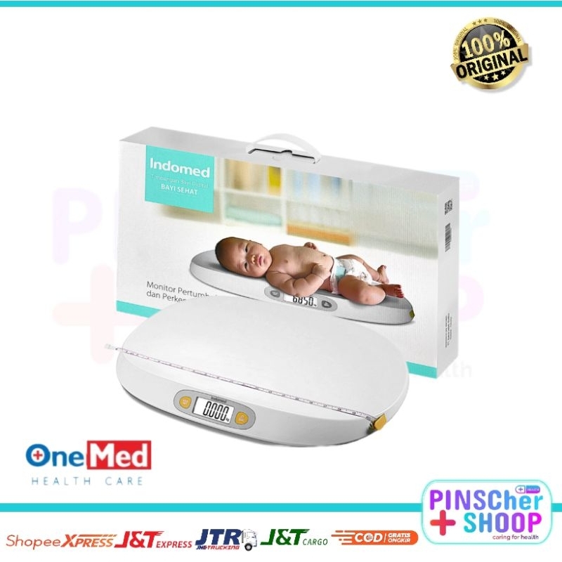 TIMBANGAN BAYI DIGITAL ONEMED 7230 BAYI SEHAT ELEKTRONIC BABY SCALE