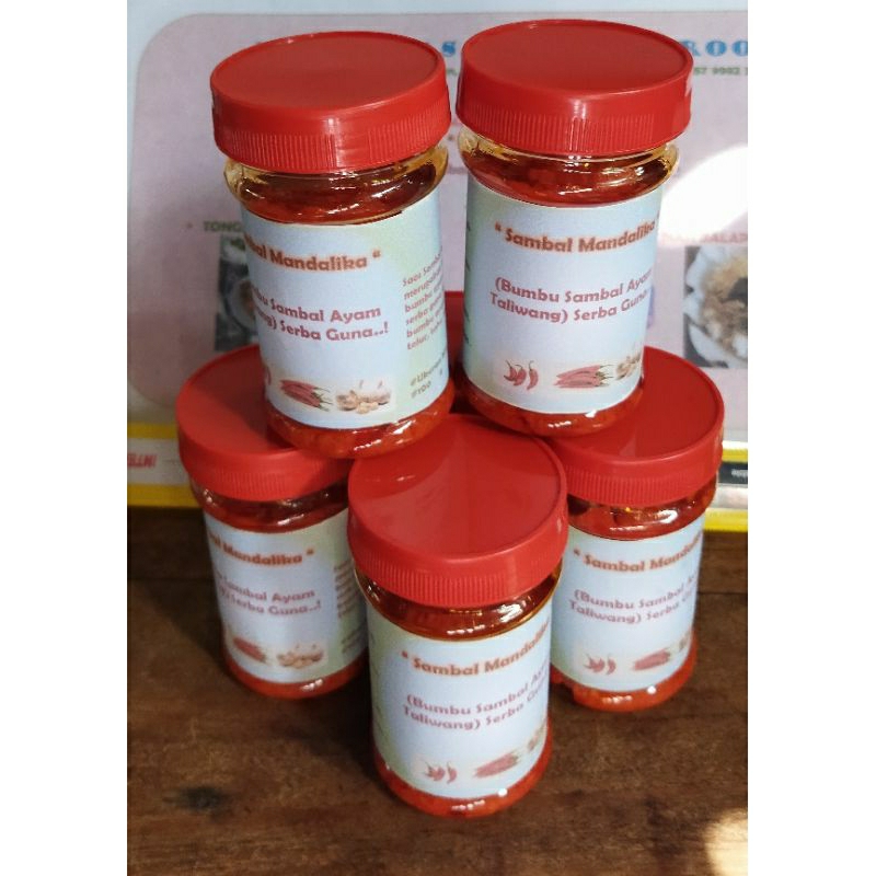 

Sambal Mandalika sambal bumbu ayam taliwang serbaguna 150ml