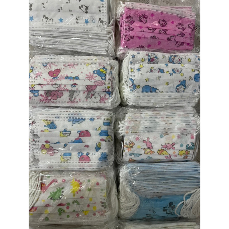 Masker Earloop Anak 3ply isi 50 pcs Best Quality Semarang