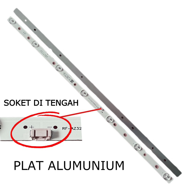 BACKLIGHT TV LED COOCAA 32 INC 32A2A11A 32TB7000 32E2A22G 32E2A12T 32C2X7 RF-AZ320E30-0701S-10 LAMPU BL COCA KOKA  32IN 32 INCH 7K 3V