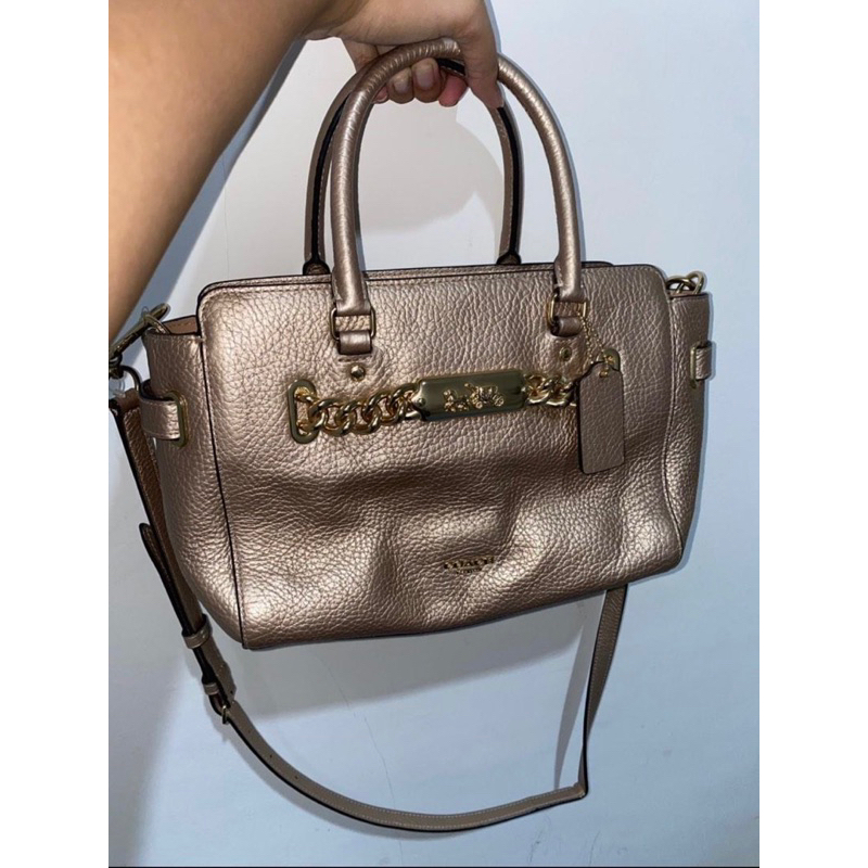 Coach Blake 25 Carryall Rose Gold / Tas Wanita Coach