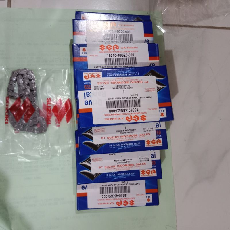 RANTAI POMPA OLI SUZUKI SPIN RANTE POMPA OLI SKYWIVE ORIGINAL SGP 16310-46G20-000