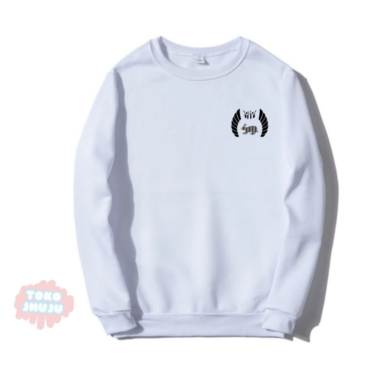 Sweater Jungkook Run Bts 2023 Logo Kecil