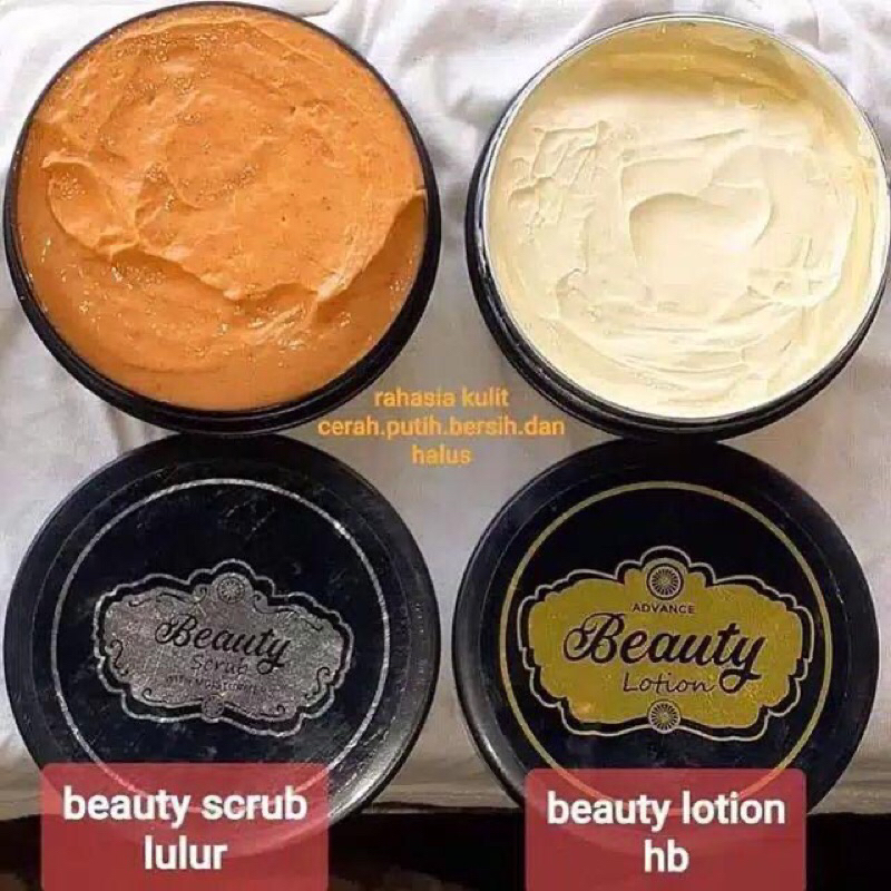 BEAUTY BODY LOTION VIRAL RK / BODY SCRUB VIRAL ORIGINAL ASLI BPOM
