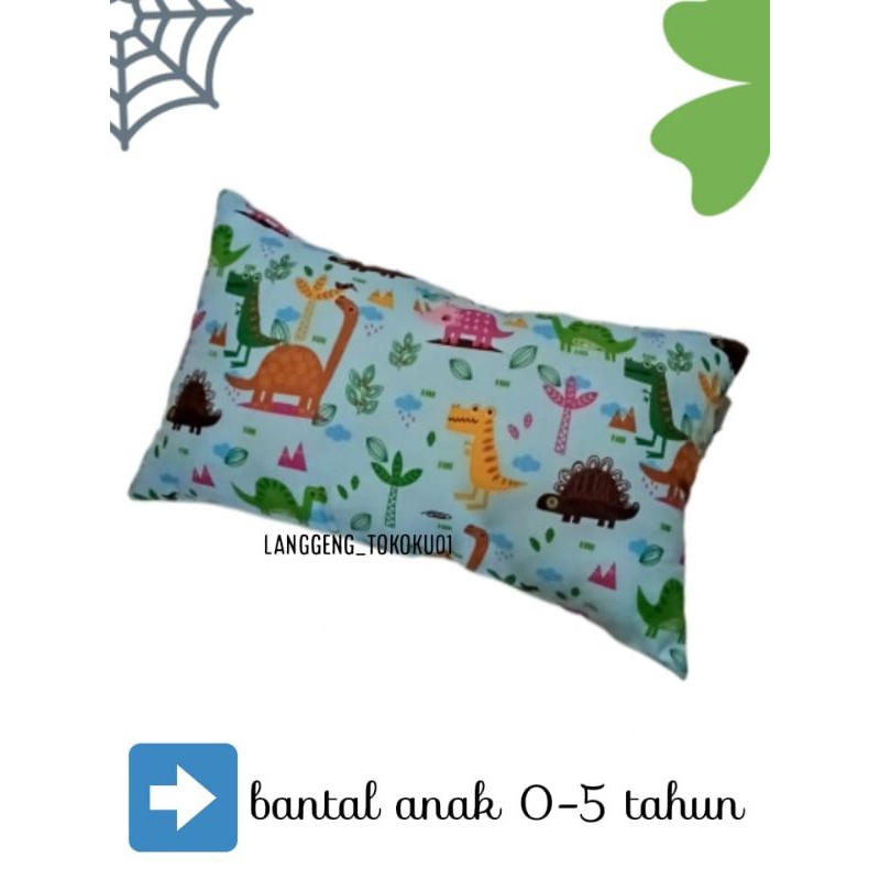 Bantal Anak 0-5 tahun/bantal anak karakter 30x50cm