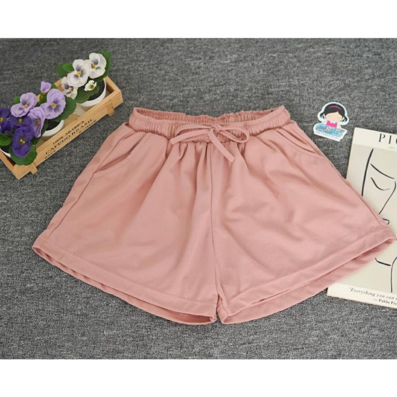 KYO HOMEY PANTS - CELANA PENDEK SANTAI WANITA