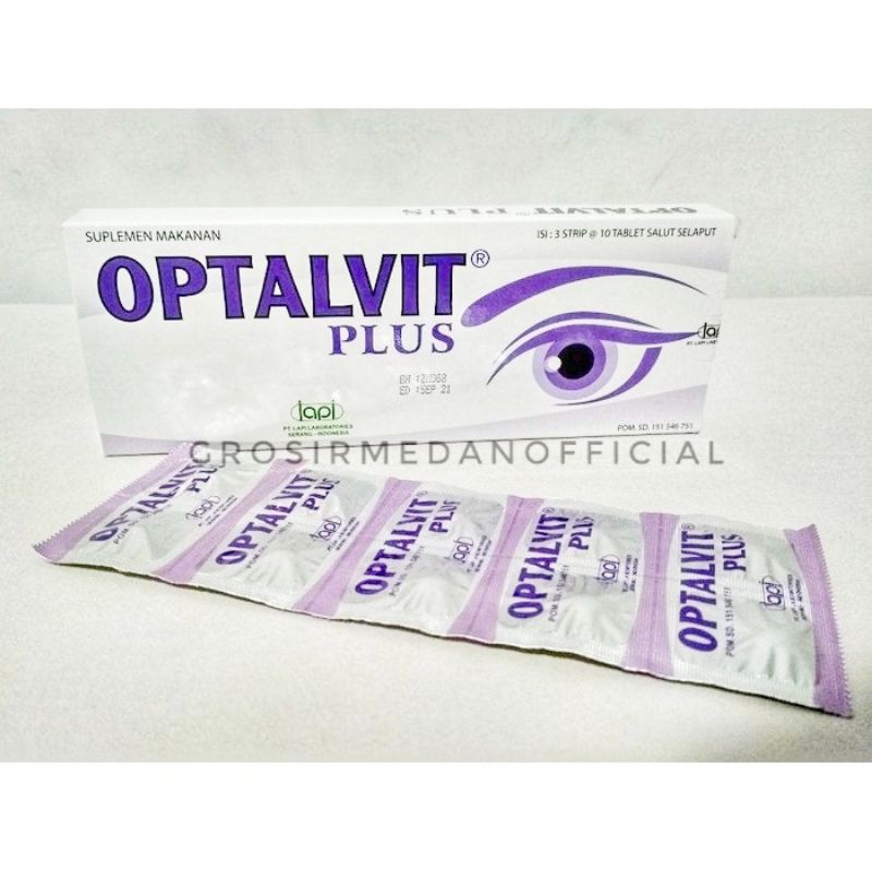 OPTALVIT PLUS - SUPLEMEN MEMELIHARA KESEHATAN MATA