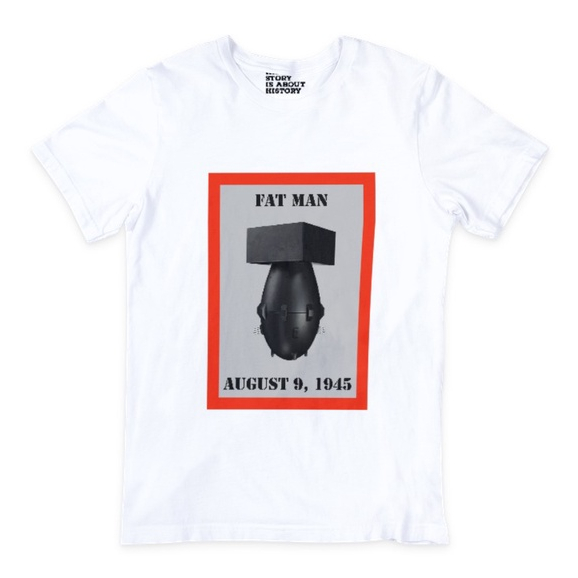 Kaos Fat Man - Baju Fatman Bom Atom - Kaos Distro - Baju Distro