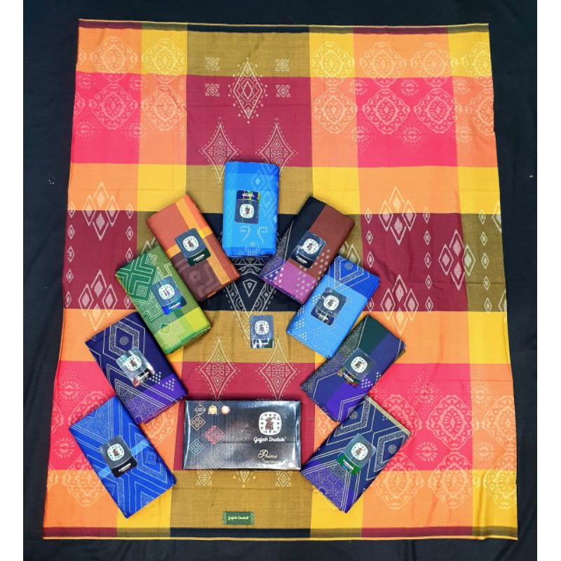 Sarung Gajah Duduk Rayon Prima Kembang
