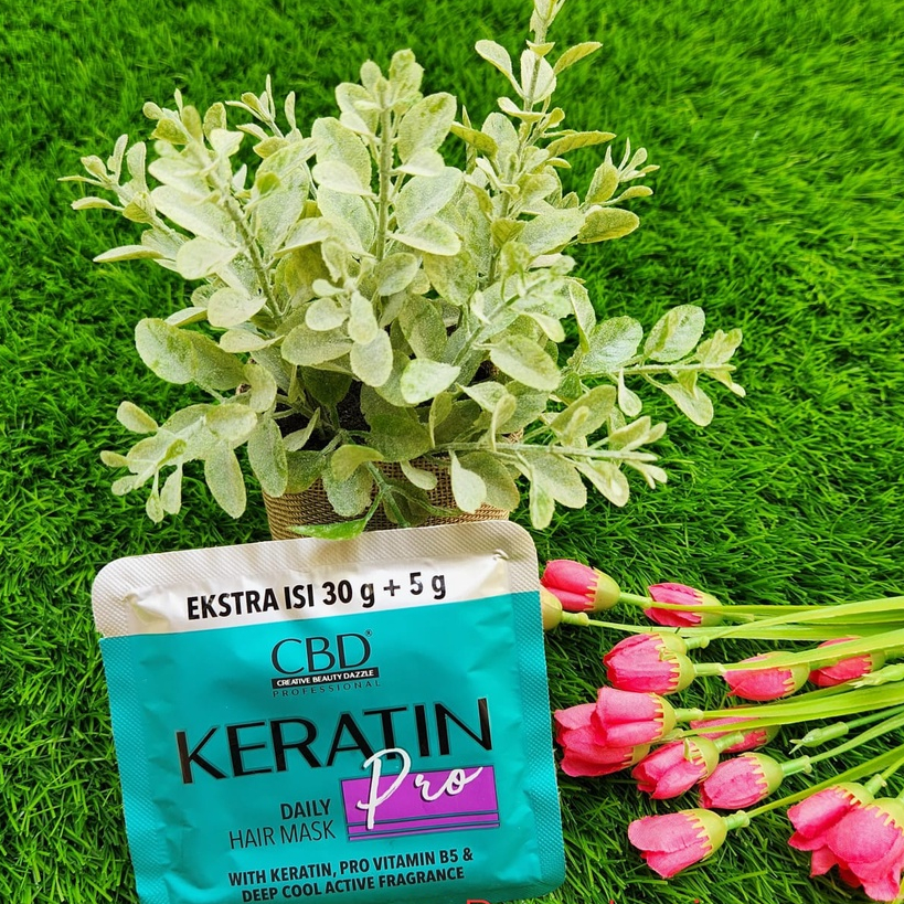 CBD Keratin PRO Hair Mask 30gr+5gr(SACHET)