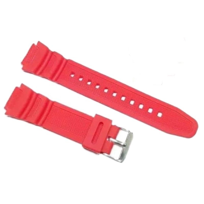 TALI JAM TANGAN CASIO W-218H CASIO W-218H  CASIO W-218H RUBBER STRAP TALI JAM CASIO W218H W 218H W 218 H W-218H ORIGINAL