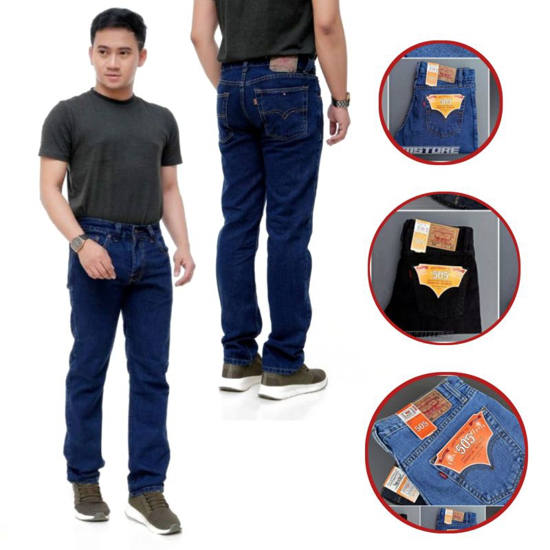 celana jeans panjang pria dewasa 27-38 bahan jeans HABISIN JUAL MURAH