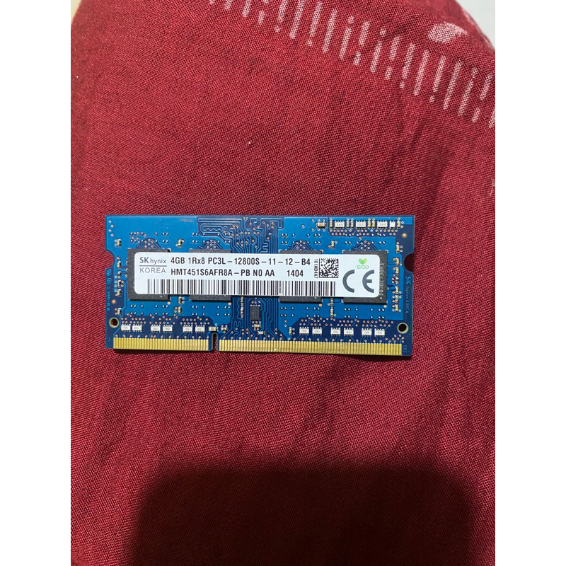 ram laptop 4gb pc3l 12800s 0ri