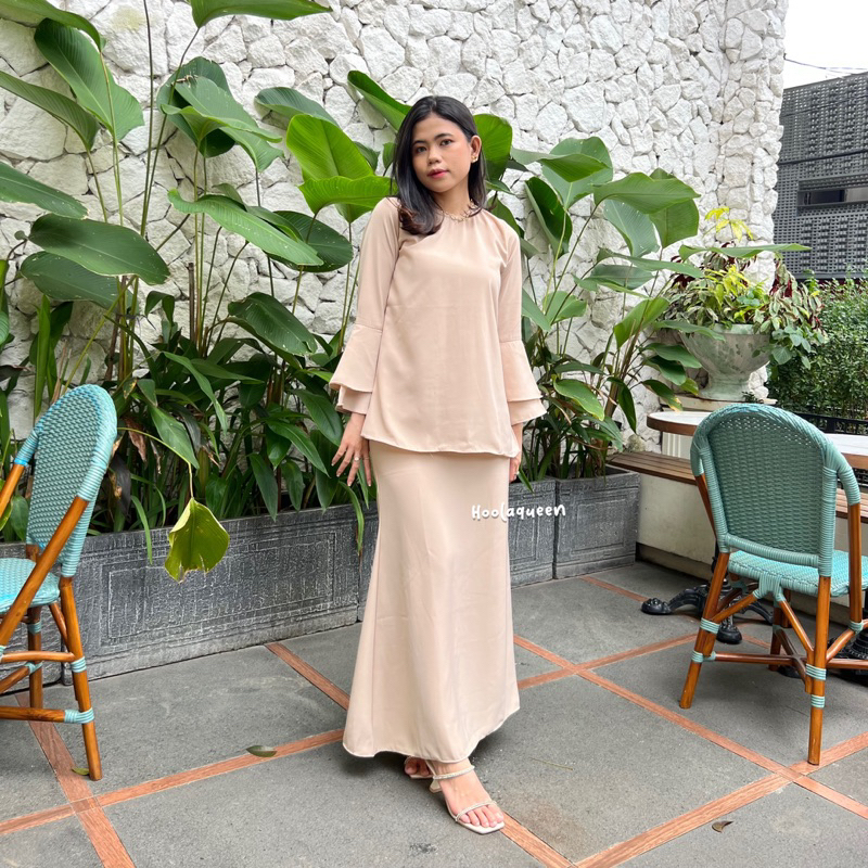 Hoolaqueen - One Set Duyung - Set Kurung Melayu - Lebaran Outfit - One Set Melayu