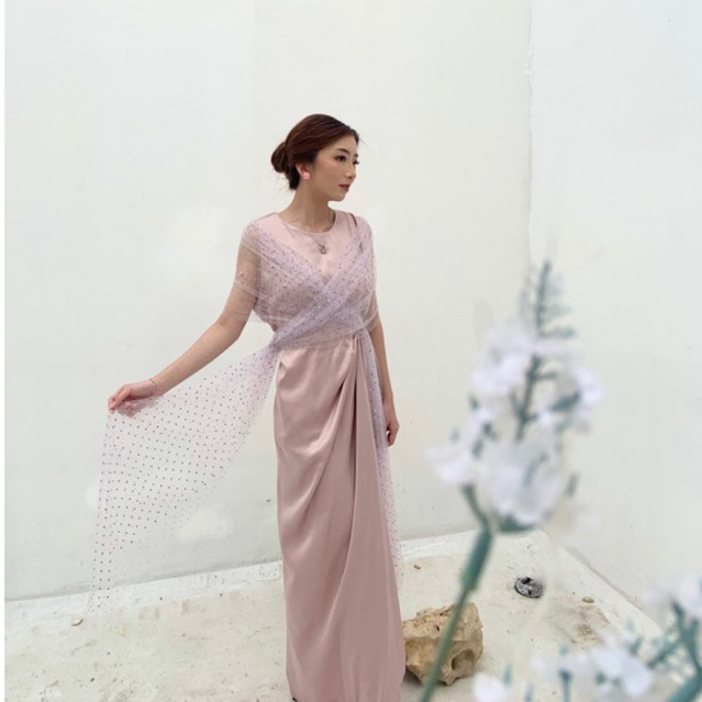 Sylvie Dress - Dress Pesta - Dress Satin