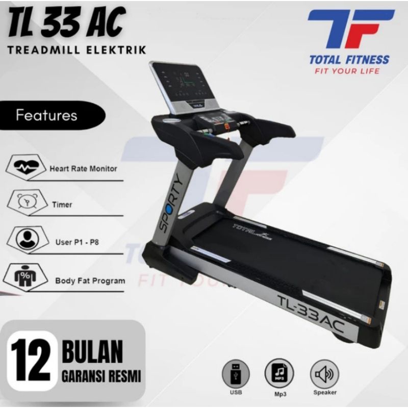 treadmill elektrik TL 33 ac