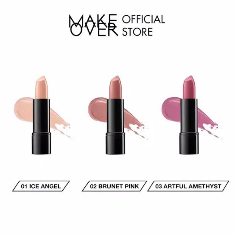 MAKE OVER Lipstick Ultra SHINE &amp; Creamy Lust 1000% ORIGINAL