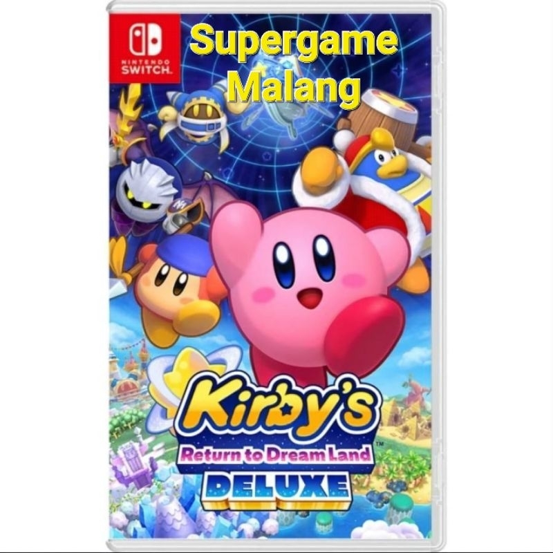 Kirby Return Dreamland Deluxe To Dream Land Cd Game Lite V2 Oled