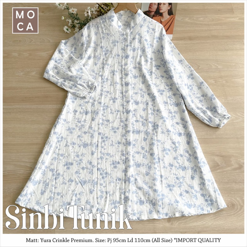 SINBI TUNIK / YURA CRINKLE PREMIUM // MOCA