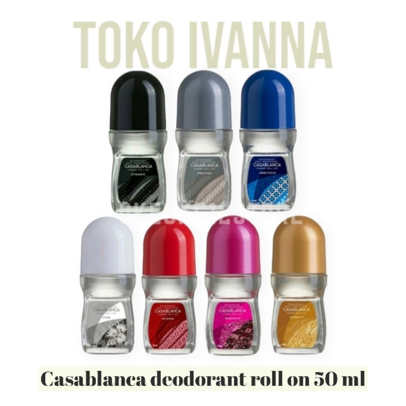 Casablanca Deodorant Roll On 50mL