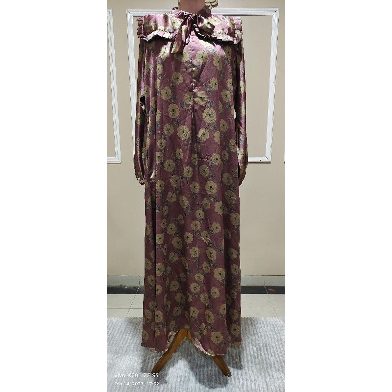 MJ Mode Gamis Silk LD 110 - 114