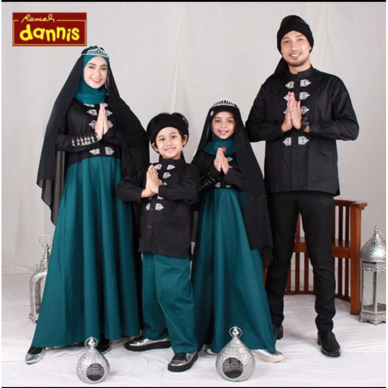 Dannis d'ningrat sarimbit koko abaya dewasa dan anak